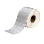 Brady BPT-7-7563-1 etiqueta de poliéster metalizado 69,85 x 31,75 mm | BRABPT-7-7563-1
