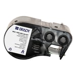 Brady M4C-1000-595-GN-WT fita de vinil branco sobre verde 25,4 mm x 7,62 m | BRAM4C-1000-595-GN-WT