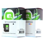 Q-Nomic Pack 901 xl preto + 901 tri-color | QNB-901XL-BC