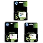 HP Pack poupança HP920XL 3 x cores (SD532AE) | HPBR920XL