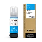 Epson T54C garrafa de tinta ciano | EPSC13T54C220