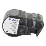Brady M4-214-483 etiquetas de poliéster preto sobre branco 50,80 mm x 25,40 mm | BRAM4-214-483