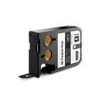 DYMO 1868796 XTL fita vinil branco sobre preto 12mm | DYM1868796