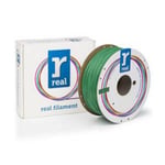 REAL 3D Filamento PLA 1,75 mm Verde (1 kg) | 3DREALPLA175-2259