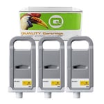 Q-Nomic PFI-703Y XL Pack 3 tinteiros amarelos | QNB-PFI-303Y