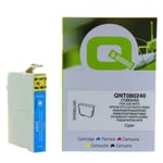 Q-Nomic T0802 (T080240) tinteiro ciano | QNT080240