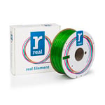 REAL 3D Filamento PETG 2,85 mm Verde Transparente (1 kg) | 3DREALPETG285-2006