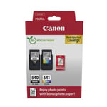 Canon PG-540/CL-541/GP-501 Multipack tinteiros e papel | CANB-PG540CL541PVP_R