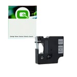 Q-Nomic 45013 fita preta sobre branco (12mm X 7m) | QN45013