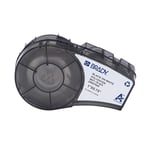 Brady M21-18-423 fita de poliéster preto sobre branco 25,40 mm x 19,05 mm | BRAM21-18-423