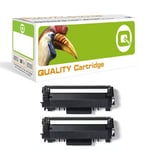 Q-nomic Pack duplo TN-2420 toner preto | QNB-TN2420BK2X