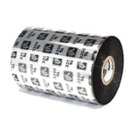 Zebra 3200 03200BK11045 fita de cera / resine preta 110mm x 450M | ZEB03200BK11045