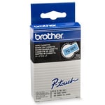 Brother TC-501 fita preto sobre azul 12 mm | BROTC-501