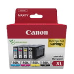 Canon PGI1500XL Pack poupança 4 cores (9182B004) | CANB-PGI1500XL_R
