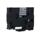 Q-Nomic TZe-231 fita 12mm Texto preto Sobre branco (8M) | TZE231