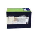Lexmark 24B5590 toner preto | LEX24B5590