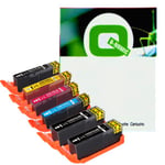Q-Nomic Pack poupança PGI-580XXL PGBK x2 / CLI-581XXL (2 PGBK + BK/C/M/Y) | QNB-PGI580x2CLI581