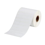 Brady BPT-5-8423-2.5 etiqueta de poliéster branco 25,40 x 12,70 mm | BRABPT-5-8423-2.5