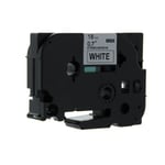 Q-Nomic TZe-S241 fita súper adesiva 18mm texto preto sobre branco (8M) | QNTZe-S241