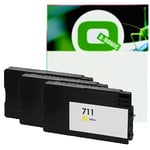 Q-Nomic 711 (CZ136A) Pack 3 tinteiros amarelos | QNCZ136A