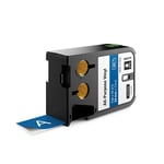 DYMO 1868778 XTL Fita vinil branco sobre azul 24mm | DYM1868778