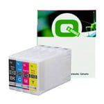 Q-Nomic T7901-2-3-4 Pack (BK/C/M/Y) | QNB-T7901-2-3-4
