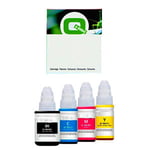 Q-nomic Pack garrafas de tinta GI-55 (4 garrafas) | QNB-GI55