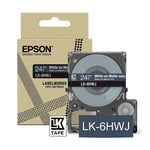 Epson LK-6HWJ fita mate branco sobre azul marinho 24mm | EPSC53S672086