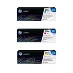 HP 304A (CF372AM) Pack 3 toners cores | HPB-CF372AM