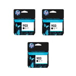 HP 903 Pack 3 tinteiro preto | HPB-T6L99AE