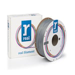 REAL 3D Filamento ABS 1,75 mm prateado (1 kg) | 3DREALABS175-2007