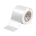 Brady THT-55-434-1 etiqueta de poliéster metalizado 101,60 x 50,80 mm | BRATHT-55-434-1