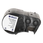 Brady M5-111-145FR-GY etiquetas de polietileno preto sobre cinza 19,05 mm x 30,63 mm | BRAM5-111-145FR-GY