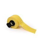 Brady M6-25x75-7643-YL etiquetas de poliuretano amarelas 25 mm x 75 mm | BRAM6-25X75-7643-YL