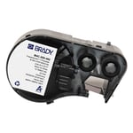 Brady M4C-500-492 FreezerBondz fita de poliéster preto sobre branco 12,7 mm x 7,62 m | BRAM4C-500-492