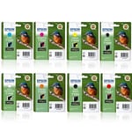 Epson T159 Pack 8 tinteiros (C/M/Y/PBK/R/O/MBK/GL) | EPSB-T159