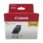 Canon CLI-526 Pack tinteiros de cores | CANB-CLI526_R