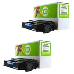 Q-Nomic 708H Pack 2 toner preto capacidade alta | QNB-708HBK2X