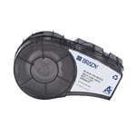 Brady M21-11-427 fita vinílica laminada preto sobre branco 12,70 mm x 19,05 mm | BRAM21-11-427
