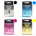 Brother Pack tinteiros LC-800 (k+c+m+a) | BRB-LC800serie