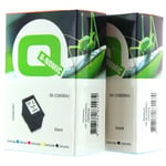 Q-Nomic 56A pack 2 tinteiros (C9502A) preto | QNB-C9502A
