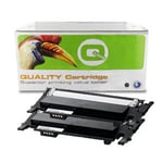 Q-Nomic CLT-K4092S / HP SU138A Pack 2 toners preto | QNB-CLT-K4092SBK2X