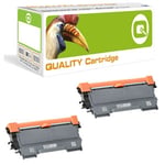 Q-nomic TN-2010 Pack duplo toner preto XL | QNB-TN2010XLBK2X