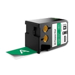 DYMO 1868784 XTL fita vinil branco sobre verde 41mm | DYM1868784