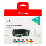 Canon PGI-72 Pack poupança (MBK/C/M/Y/R) | CANB-PGI-72MBKCMYR_R