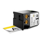 Dymo Rhino 1868714 XTL branca com cabeçalho amarelo 51x102mm | DYM1868714