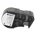 Brady M4-124-461 etiquetas de poliéster laminado preto sobre branco/transparente 12,7 mm x 41,91 mm x 19,05 mm | BRAM4-124-461