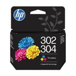 HP 302/304 (B7RT6AE) Tinteiro a cores | HPB7RT6AE