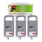 Q-Nomic PFI-703M XL Pack 3 tinteiros magenta | QNB-PFI-303M