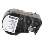 Brady M5-118-7425 etiquetas de polipropileno preto sobre branco 9,53 mm x 25,4 mm | BRAM5-118-7425